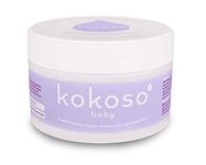 Kokoso Baby - Organic Coconut Oil - 100% Natural Baby Oil - For Dry, Sensitive Skin & Eczema Prone Skin - Ultra Lightweight & Non Greasy - Suitable from Newborn Upwards - 70g