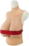 XSWL Fake Boobs K Cup Huge Boobs Silicone Breast Forms Enhancer Tits Transgender Breastplate for Crossdresser Drag Queen,Color3
