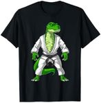 T-Rex Dinosaur Jiu-Jitsu Judo Karate Taekwondo Martial Arts T-Shirt