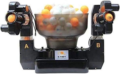 WanXiao Table Tennis Robot Ping Pong Ball Machine Automatic Table Tennis Machine for Training, S-1001