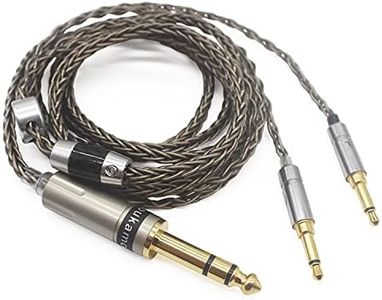 Youkamoo 6.35mm Replacement Upgrade Cable Compatible with Denon AH-D600 AH-D7200 AH-D7100 AH-D9200 AH-D5200 Focal Elear Headphones