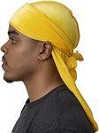 Veeta Superior Velvet Durag - Soft Velvet Durags for Men & Women, Long Double Wide Straps, Silky Durag Liner, Triple Stitched