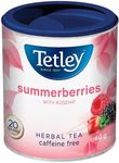 Tetley Summerberries Herbal Tea with Rosehip - 20 Tea Bags, 40 Grams, Naturally Caffeine Free