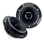 ORION Cobalt Series CTW2.0NEO 3.8” Super Bullet Neodymium Tweeter | Aluminum Diaphragm, 1” Voice Coil, 100W RMS, 400W Max, Built-in Crossover - Pro Car Audio Tweeter (Pair)