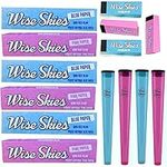 Wise Skies Blue & Pink Rolling Paper Bundle Package Rolling Tips