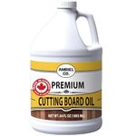 Cutting Board Oil 64 fl oz – 100% Food-Grade Mineral Oil for Protecting and Restoring Wooden Cutting Boards BY AMRIEL CO.