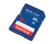 SanDisk 8GB Class 4 SDHC Memory Card (SDSDB-008G-B35)