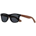 Mens Wood Frame Sunglasses