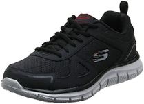 Skechers Skechers Track-scloric 52631-bkrd, Men's Low-Top Sneakers, Black (Black 52631-Bkrd), 10 UK (45 EU)