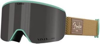 Giro Axis Snow Goggles - Fender Icon Tweed Strap - Vivid Smoke/Vivid Infrared Lens - Medium
