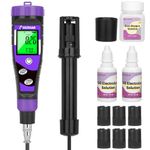 UIUZMAR Smart Dissolved Oxygen Meter Kit with Spare Components Electronic Portable DO Tester with Reinforced Polarographic Probe for Aquaculture Fish Tank Wastewater Treatment