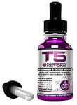 T5 Raspberry Ketone Serum: Powerful Fat Burners & Raspberry Ketones Blend. Fast Acting Weight Loss & Detox Drops (1 Month Supply | Suitable for Vegetarians | UK Manufactured)