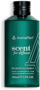 Aromaplan Hotel Scents Diamond Euphoria 5 Fl Oz (148ml), Home Luxury Aroma & Hotel Fragrance Diffuser Oil- Hotel Diffuser Oil for Aromatherapy- USA Made, Bigger Bottle, Bolder Aroma & Longer Lasting