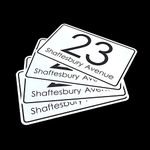 House Number Stickers