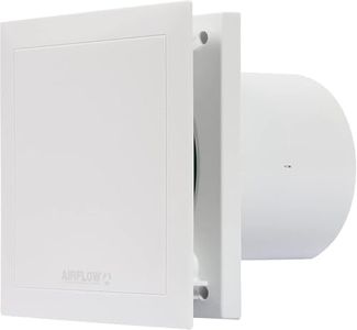 Airflow QT100T Extractor Fan – 25 L/s, Adjustable Delay Start & Timer Overrun, QuietMark Certified (25 dB), 100mm Duct, German‑Made, 2‑Speed Options (5W/9W), 3‑Year Warranty