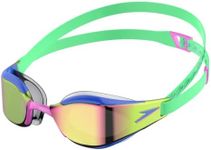 Speedo Unisex-Adult Swim Goggles Mirrored Fastskin Hyper Elite