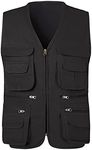 KTWOLEN Men's Fishing Waistcoats Mu