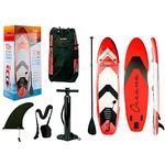 Summit Oceana Red 10Ft Inflatable Paddle Board & Kit