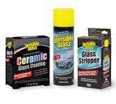 Invisible Glass 99607 Pro Grade Ceramic Glass Coating Complete Kit Premium Glass Cleaner and Glass Stripper to Remove Water Spots and More Polish and Restore Automotive Glass Semi-Permanent Coating