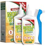 Mould Stain Remover Gel for Tile Grout Washing Machine Cleaner with Brush - 10 Fl Oz