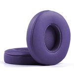 Solo 2/3 Wireless Earpads - Replacement Ear Cushion Cover Pad Compatible for Beats by Dr. Dre Solo3.0 Solo 2.0 Wireless On-Ear Headphones (Purple/Violet)