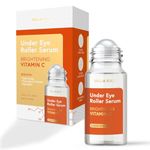 Bella Beauty Eye Roller Serum with Vitamin C & Niacinamide - Eye Serum for Puffiness & Fine Lines - Anti Aging Korean Skin Care - 1.69 Fl Oz./50ml