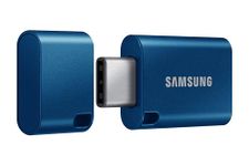 Samsung USB Flash Drive, USB-C 512GB, 400MB/s Sequential Reading, USB 3.2 Gen 1, Compatible with PC, Laptops, Tablets and Smartphones, Blue