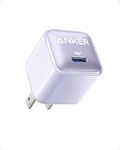 Anker 511 Charger(Nano Pro)Anker Nano Pro,20W Piq 3.0 Durable Compact Charger,Usb C Charger For Iphone 12/12 Mini/12 Pro/12 Pro Max/11,Pixel 4/3,Ipad Pro,And More(Cable Not Included)Lavender