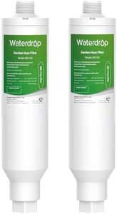 Waterdrop Garden Hose Water Filter, Reduces Chlorine, Odor, Calcium, Improve Plants Health. Ideal for Gardening, Farming and Pets, Pack of 2