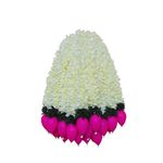 afarza Artificial Flower Garland Toran Wall Hanging for Door Entrance Home Decoration Backdrop Pooja Gift 14 Inch 6 Pieces