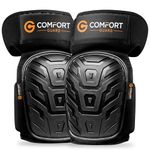COMFORTGUARD Knee Pads for Work - Heavy Duty Gel & Foam Kneepads for Men & Women - Construction Gardening Flooring Tiling - Adjustable Straps & Carry Bag