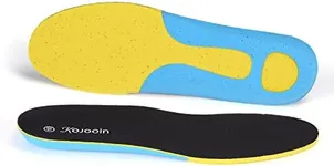 KOJOOIN Sport Athletic Shoe Insoles, Shoe Inserts Men Women Unisex Comfort Insoles for Sneakers Running Shoes for Active Sports Walking Running Training Hiking