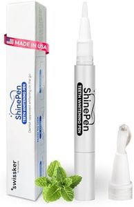Swissklip ShinePen Teeth Whitening Pen, Instant Results Whitening Pen, Enamel-Safe with Peppermint Flavor, Easy to Use, Made in USA