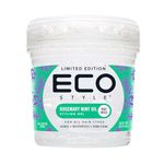 Eco Style Rosemary Mint Eco Styler Hair Gel, Hydrate and Style, Alcohol-Free, 473 ml (Pack of 1)