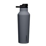 Corkcicle Sport Canteen Insulated Tumbler, Hammerhead, 20 oz – Reusable Water Bottle Keeps Beverages Cold for 25 Hours & Hot 12 Hours – Cupholder Friendly Tumbler with Screw-On Cap