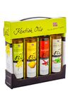 Kentish Oils Extra Virgin Rapeseed Oil Gift Set 250 ml (Pack of 4)