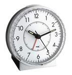 La Crosse Technology 60.1010 Silent Sweep Analog Alarm Clock with Loud Bell Alarm