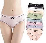 NIRDAMBHAY Seamless Panties for Women's Smoothing Microfiber No-Show Panties Cotton Hipster Mid Waist Cotton Underwear Full Brief Panty (L, Pack_4)