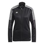 adidas Women's Tiro 21 Track Jacket, Black, Medium