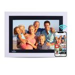 Frameo Miracle Digital 10.1'' 26cm WiFi Digital Photo Frame Hi-def.Built in16gb Memory 2gb Ram,32GB Exp IPS Touch Screen,Display USB sd Card Photo Video, Photos & Videos Sharing with WiFi Frameo App