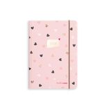 2025 Diary from Matilda Moo | A6 Size | Day on One Page Layout | Elastic Closure | Softack Covers | 80gsm Paper | Rose Gold Detailing | Pink