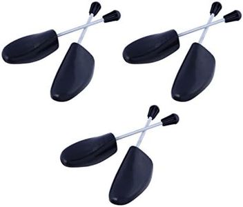 SHOESHINE Shoe Tree Most Adjustable shoe Stretcher/shoe Shaper - men shoe trees - Medium 3 Pairs