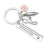 Doctor Nurse Graduation Gift Keychain Inspirational Medical Nursing Student Gifts for New Nurses Birthday Gifts for Nurse Practitioner Preceptor Retirement Gift for Nursing Assistant Key Chains