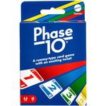 Mattel Games Phase 10 Card Game For Kid (Multicolour)|Pack of 1