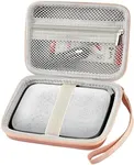 Case Compatible with HP Sprocket Select Portable/ 2nd Edition Instant Photo Printer, Travel Carrying Organizer Holder Fits for Zink Photo Paper, USB Cable and More Accessories(Box Only) - Rose Gold