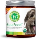 SoulFood Multivitamin — Certified organic multi-vitamin for dogs. Naturally cultured and whole-food based, up to 3 months supply.