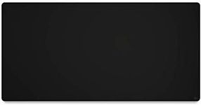 Glorious 3XL Extended Gaming Mouse Mat/Pad - Stealth Edition - Large, Wide (3XL Extended) Black Cloth Mousepad, Stitched Edges | 24"x48" (G-3XL-STEALTH)