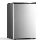 Kismile Upright Freezer - Small Upright Freezer with 7 Adjustable Temperatures from 6.8°F to -4°F, Energy-Efficient 3.0 cu.ft. Ideal for Medium Homes & Apartments, Offices, Silver