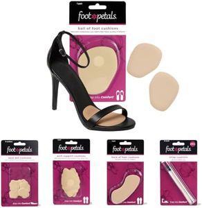 FOOT PETALS Wedding Shoe Comfort Bundle, 5 Piece Kit Ball of Foot, Heel, Arch, Strap & Spot Cushions, Bridal & Bridesmaid Inserts for Heels, Flats & Sandals, Wedding Day Essentials & Emergency Kit