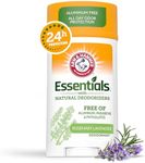 ARM & HAMMER Essentials Natural Deodorant Fresh 2.50 oz (Pack of 4)